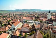 Sibiu city in Romania